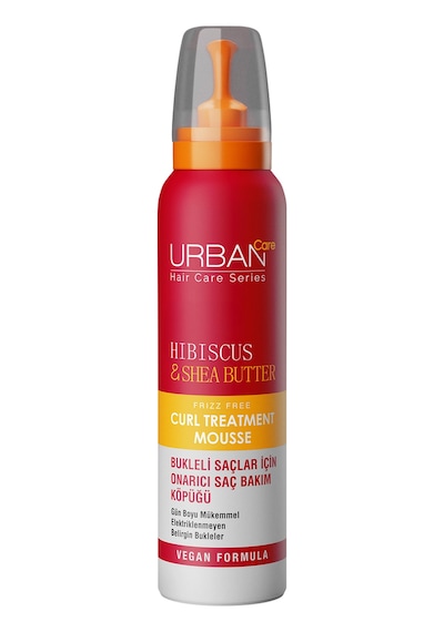 Urban Care Curl Hibiscus & Shea Butter Onarıcı Saç Köpüğü 150 ML