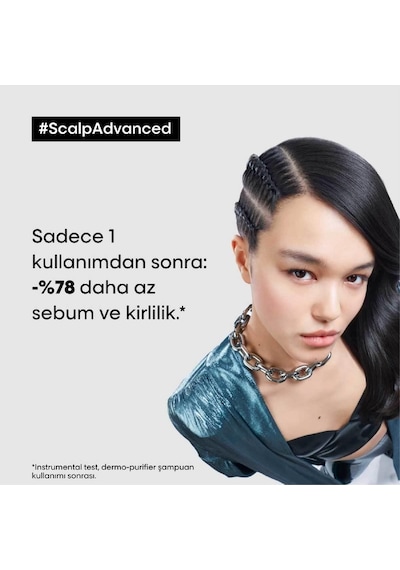L'Oréal Professionnel Serie Expert Scalp Advanced Yağlanma Karşıtı Profesyonel Şampuan 500 ML