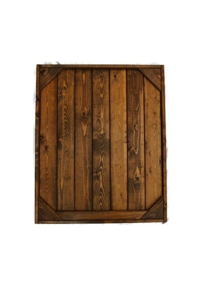 Sadece Ahşap Dart Tahtası Arkalığı, Ahşap Dart Tahtası 70x60cm Ceviz