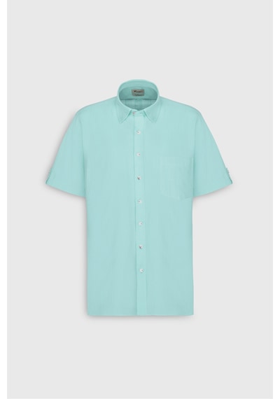 AC&Co / Altınyıldız Classics Erkek Mınt Comfort Fit Düğmeli Yaka %100 Pamuk Flamlı Kısa Kollu Casual Gömlek 4A2022200132MINL Mint AC&Co / Altınyıldız Classics Erkek Mınt Comfort Fit Düğmeli Yaka %100 Pamuk Flamlı Kısa Kollu Casual Gömlek 4A2022200132MINL Mint