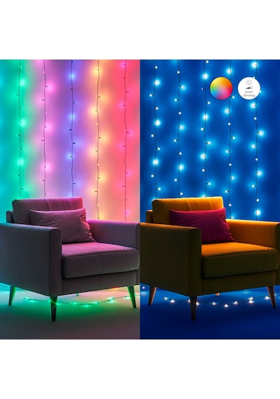 Wiz Rgb Akıllı Süsleme Işıkları - Yılbaşı Işıkları 20 Metre Renkli