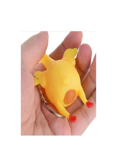 Squishy Yumurtlayan Tavuk Anahtarlık Çanta Ve Cüzdan Süsü,01255hyd23243130