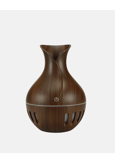 Hubrendy Tekno Ahşap Desenli 130 Ml Aromaterapi Difüzör Sessiz Ve Usb Bağlantılı