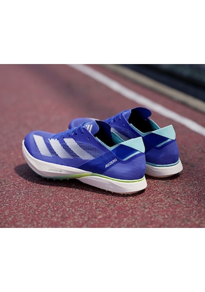 Adidas Adizero Avanti Unisex Çivili Atletizm Koşu Ayakkabısı If1189 Mavi Mavi