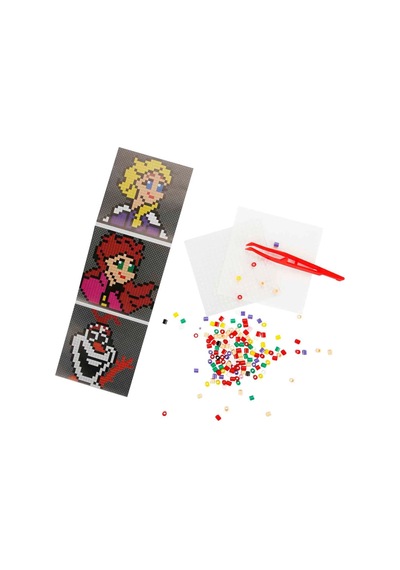 3in1 Frozen Pixel Pixel Boncuk Aktivite Ve Oyuncak Seti
