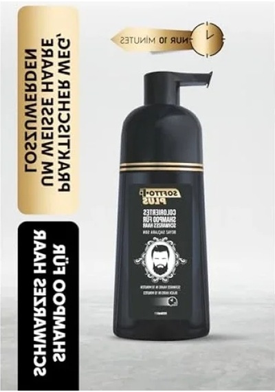 350ml Siyahlaştırıcı Şampuan - Parlaklık Kazandıran Formül Beyaz