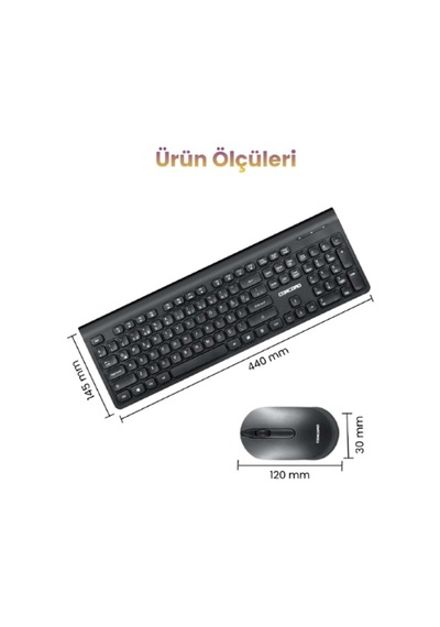 River World Mouse Klavye Seti Q Multimedya