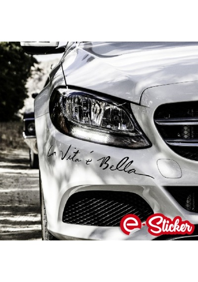 Hayat Güzeldir, La Vita E Bella Oto Sticker