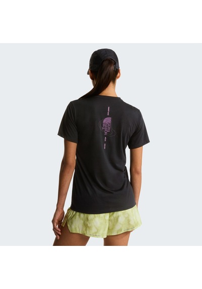 The North Face W Bitmap Logo Short Sleeves Tee-graphic Kadın T-shirt-32916 Siyah