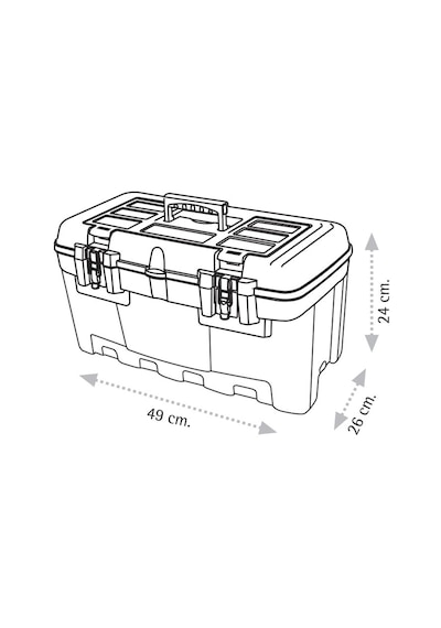 Super Bag Asr-2077 19 İnç Takım Çantası - Metal Kilitli