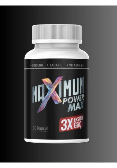 Maximum Power Max Kapsül 3x Effect 30lu