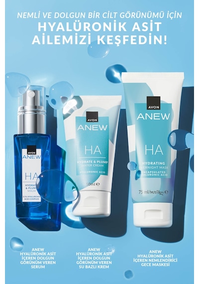 Avon Anew Hyalüronik Asit İçeren Gece Maskesi 75 ML