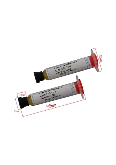 Amtech Rma-223 Krem Flux 10Cc Bga Çip Set Anakart Tamiri Için