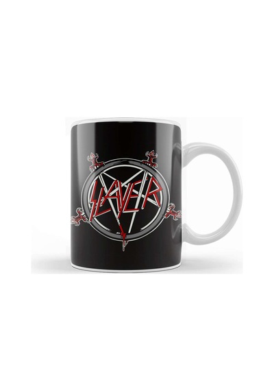 Slayer Pentagram Kupa Bardak Porselen Karışık