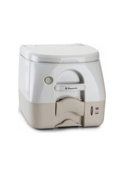 Dometic 972 9.8Lt Kamp. Karavan için Portatif Tuvalet Beyaz Gri
