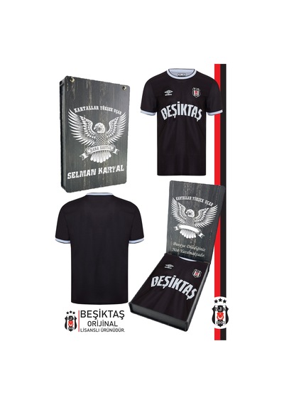 Beşiktaş Orijinal Lisanslı Nostalji Siyah Çocuk Forma Kişiye Özel Hediyelik Ahşap Kutululu Siyah - Antrasit Beşiktaş Orijinal Lisanslı Nostalji Siyah Çocuk Forma Kişiye Özel Hediyelik Ahşap Kutululu Siyah - Antrasit