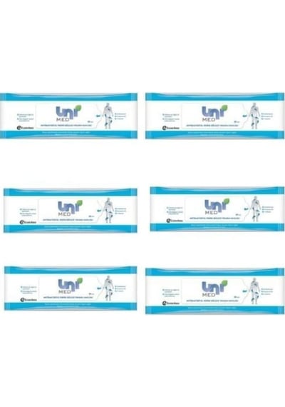 Unimed Perine Bölgesi Yıkama Havlusu (6 Paket)
