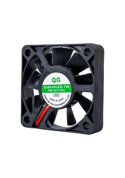 50x50x10mm 5 Volt Dc Fırçasız Motor 3d Printer 2 Pin Kare Fan