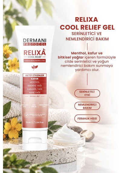 Dermani Relixa Masaj Jeli 75 Ml