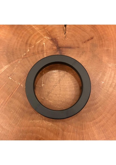 Gürçayhırdavat Sabit Daire Kulp Siyah 64Mm (2 Adet)