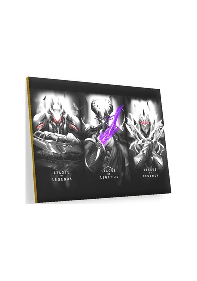 Cakasepetim League Of Legends Animasyon Afiş Görseli Ahşap Mdf Tablo