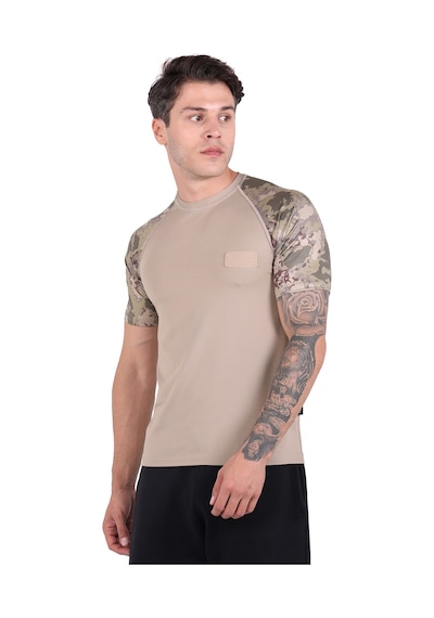 Thermoform Microfiber Kısa Kol Fanila P. Kamuflaj Hzt18003 R132 Çok Renkli