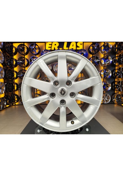 4 Adet Renault  6 16 5 114.3 Et47 66.1 Sılver Jant Revize Edilmiş Takım