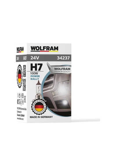 H7 Ampul Standart Işık 24v 100w - Wolfram 34237