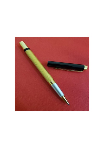 1 Adet Roller Kalem Lüx Metal Gövde, Mandala Desenli Karton Kutu, Kişiye Özel Hediye, Roller Pen