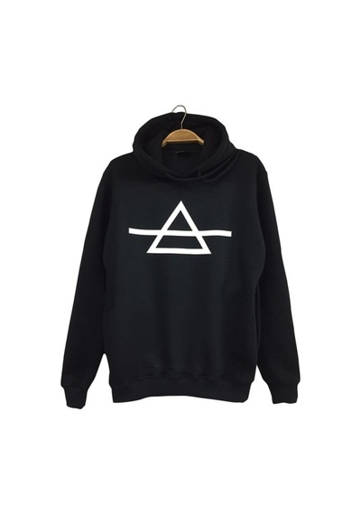 Thırty Second To Mars Baskılı Çocuk Sweatshirt Siyah