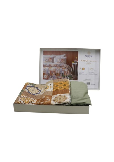 Apricitas Home Maude Tek Kişilik Pike Takımı Terracota