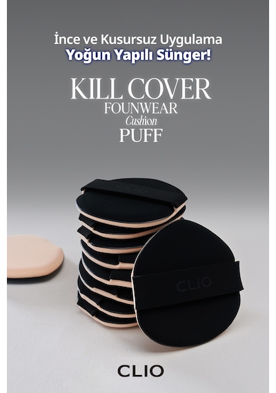 Clıo Kill Cover Founwear Cushion Puff