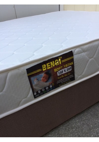 Baza-Başlık STANDART Silinir MODEL Deri başlık Metal Fırın Boya  Soft Ortopedi Yatak 150*200 ElYapım