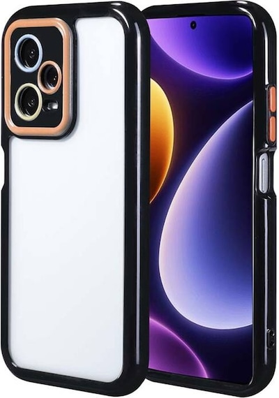 Redmi Note 12 Pro Plus 5g Kılıf Renkli Ve Kamera Korumalı Şık Zyrak Premium Silikon Kapak Siyah