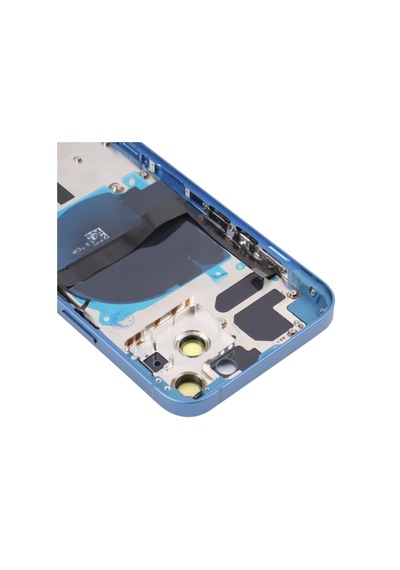 Teknonet Apple Uyumlu iPhone 13 Boş Kasa - Mavi Mavi