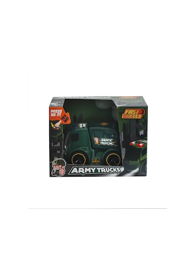 Erdem Toys Sesli ve Işıklı Asker Kamyonu