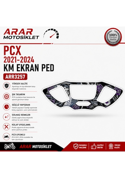 Pcx 2021-2024 Km Ekran Ped 003 -arr3257 Çok Renkli