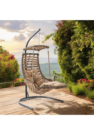 Tr Alaçatı Plus Tekli Rattan Bahçe Balkon Salıncağı Açık Kahve 120 Kg Taşıma Kapasitesi Diğer Tr Alaçatı Plus Tekli Rattan Bahçe Balkon Salıncağı Açık Kahve 120 Kg Taşıma Kapasitesi Diğer