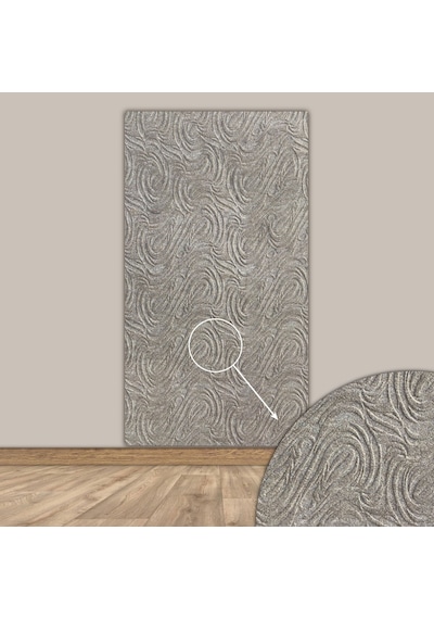 Tink 3d Kendinden Yapışkanlı Akustik Keçe Panel Dalgalı Desenli 52x98 Cm 2 Adet 1 M² Devetüyü