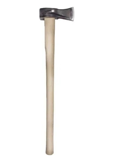 Yekpare Dövme C45 Çelik Balta, 86 Cm Uzunlukta
