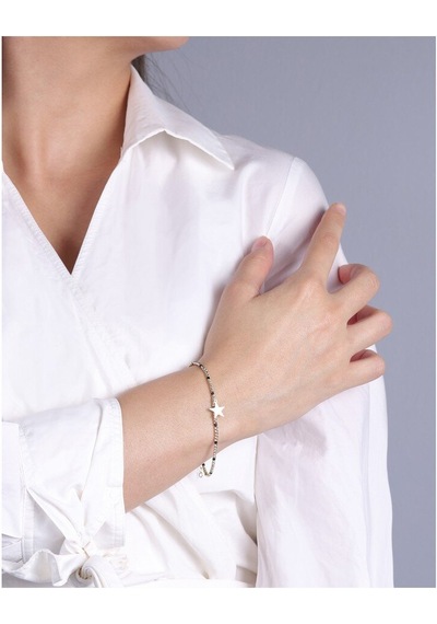 Diamond Line - Gülaylar - Sarı Altın 14 Ayar Toplu Bileklik Standart N11.21781 Sarı Altın