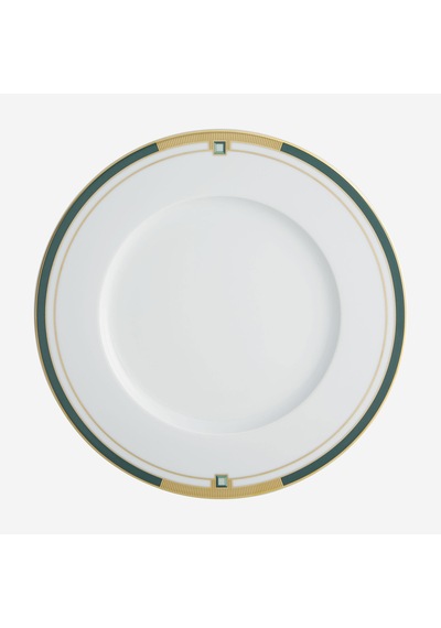 Yeşil Porselen Yemek Tabağı 30 Cm