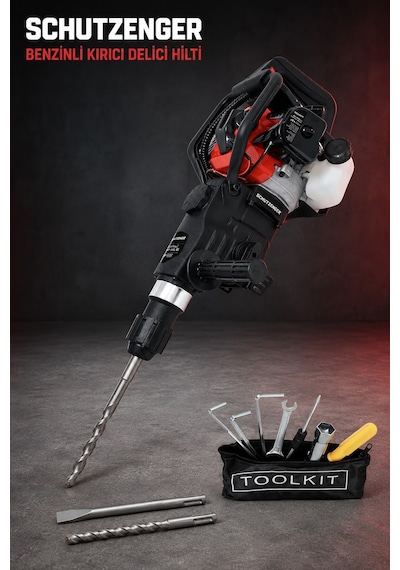 Profesyonel Benzinli Kırıcı Delici Hilti 2 Zamanlı Soğutmalı Motor Pro 5618
