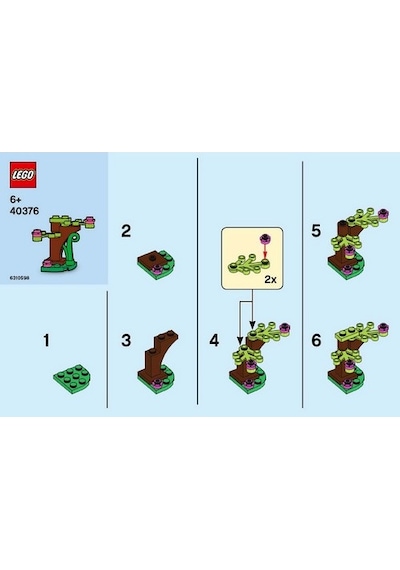 LEGO® Seasonal 40376 Botanical Accessories Polybag 32 Parça