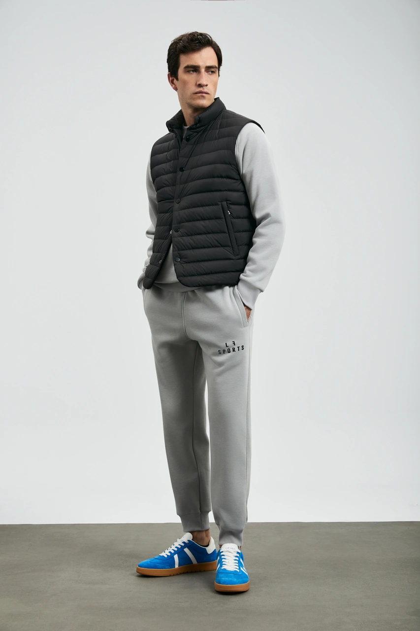 Lufian Sıgma Erkek Sweatshirt Açık Gri Açık Gri 112030186100180 Açık Gri