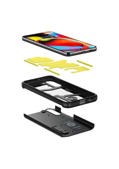 Galaxy S22 Plus 5g Kılıf, Spigen Tough Armor Military Grade Black