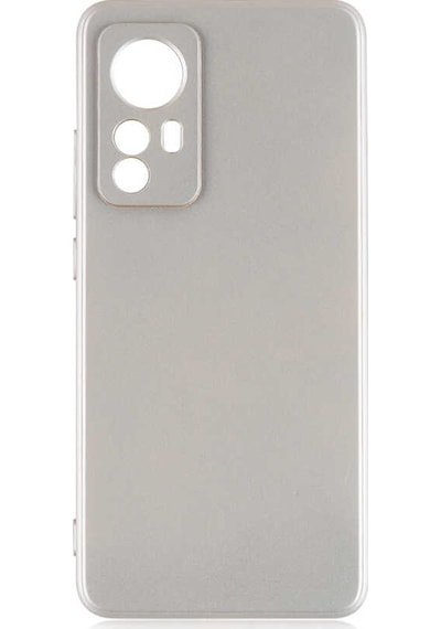 Ekılıf - Xiaomi Mi 12 Uyumlu Kılıf Mat Soft Premier Silikon Kapak - Gold