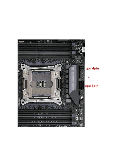 Alfais 4695 Eps 12V Cpu Dişi To Atx 8+4 Pin Power Supply Çevirici