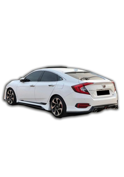 Honda Civic Fc5 Mügen 2015 - 2022 Arka Ek Plastik Boyasız