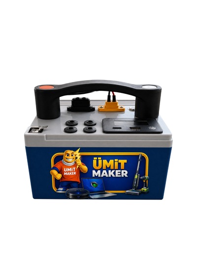 12.8v 18ah Lifepo4 İnvertörlü Güç İstasyonu + Şarj Aleti İçindedir